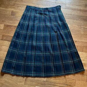 Vintage Pleated Midi length Kilt